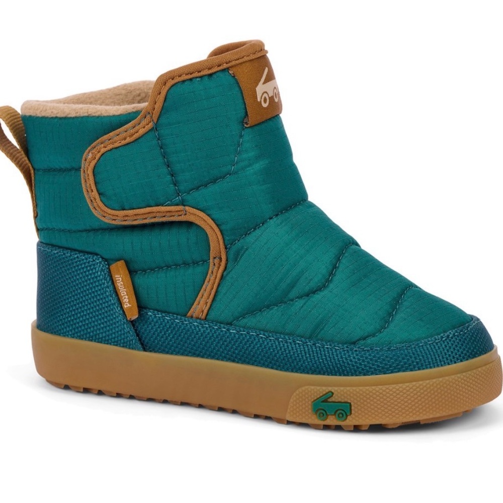 See Kai Run Teddy Boots Forest Green 7C - Picture 2 of 5